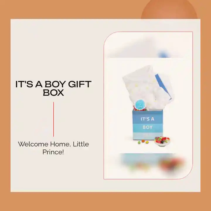 It's A Boy Gift Box by@Outfy