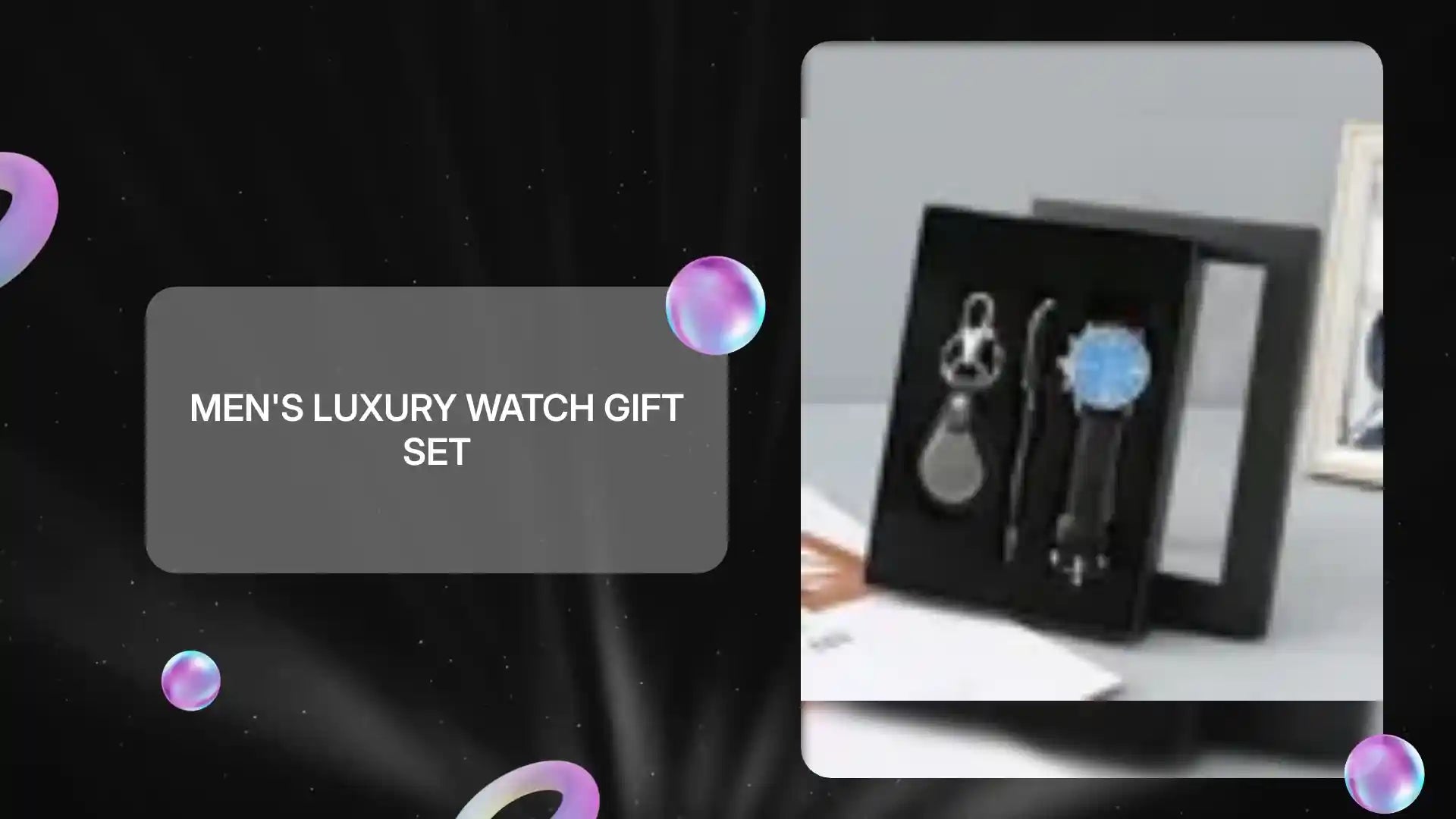 Men's Luxury Watch Gift Set by@Outfy