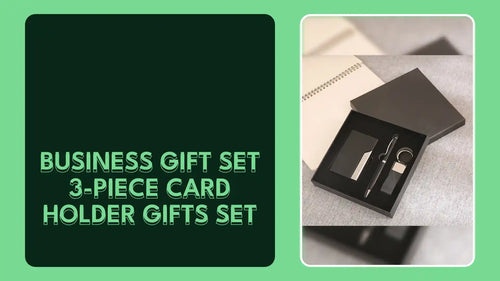 Business Gift Set 3-piece Card Holder Gifts Set by@Outfy