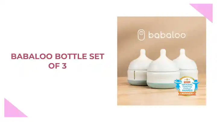 babaloo bottle set of 3 by@Outfy
