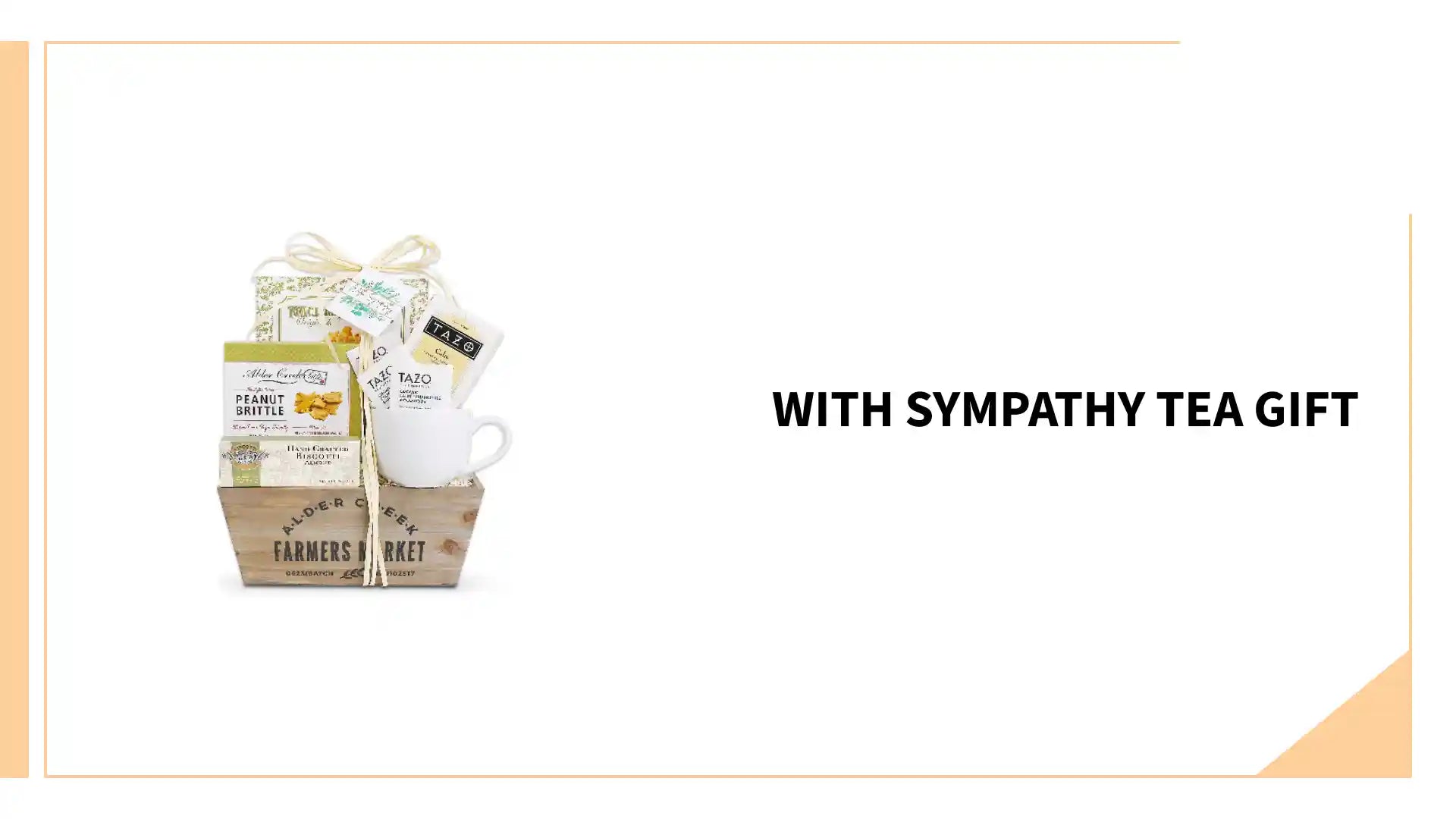 With Sympathy Tea Gift by@Outfy