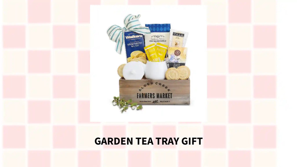Garden Tea Tray Gift by@Outfy