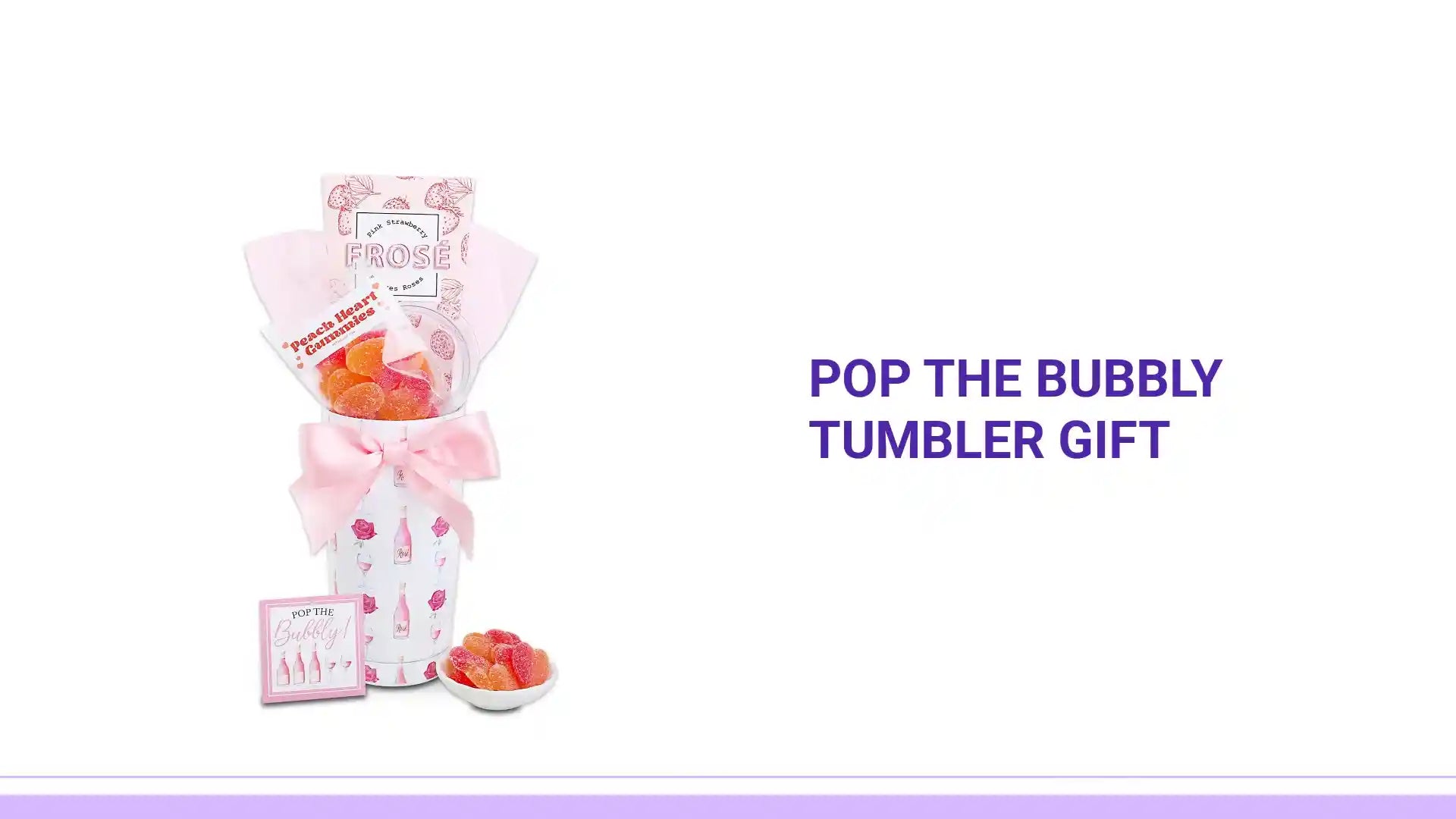 Pop the Bubbly Tumbler Gift by@Outfy