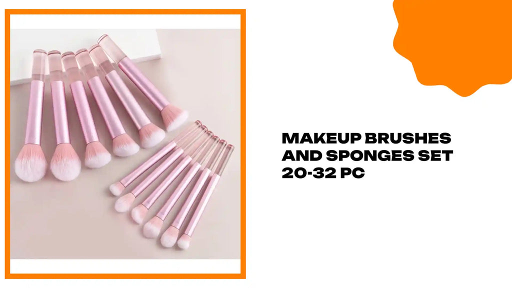 Makeup Brushes and Sponges Set 20-32 PC by@Outfy