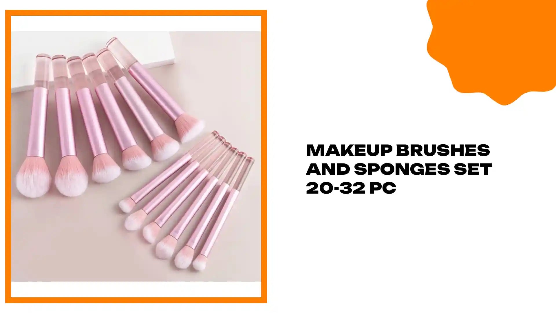 Makeup Brushes and Sponges Set 20-32 PC by@Outfy