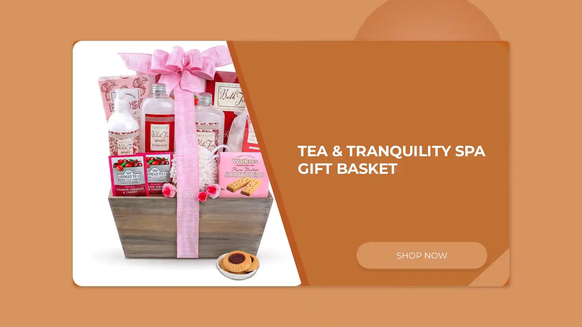 Tea & Tranquility Spa Gift Basket by@Outfy