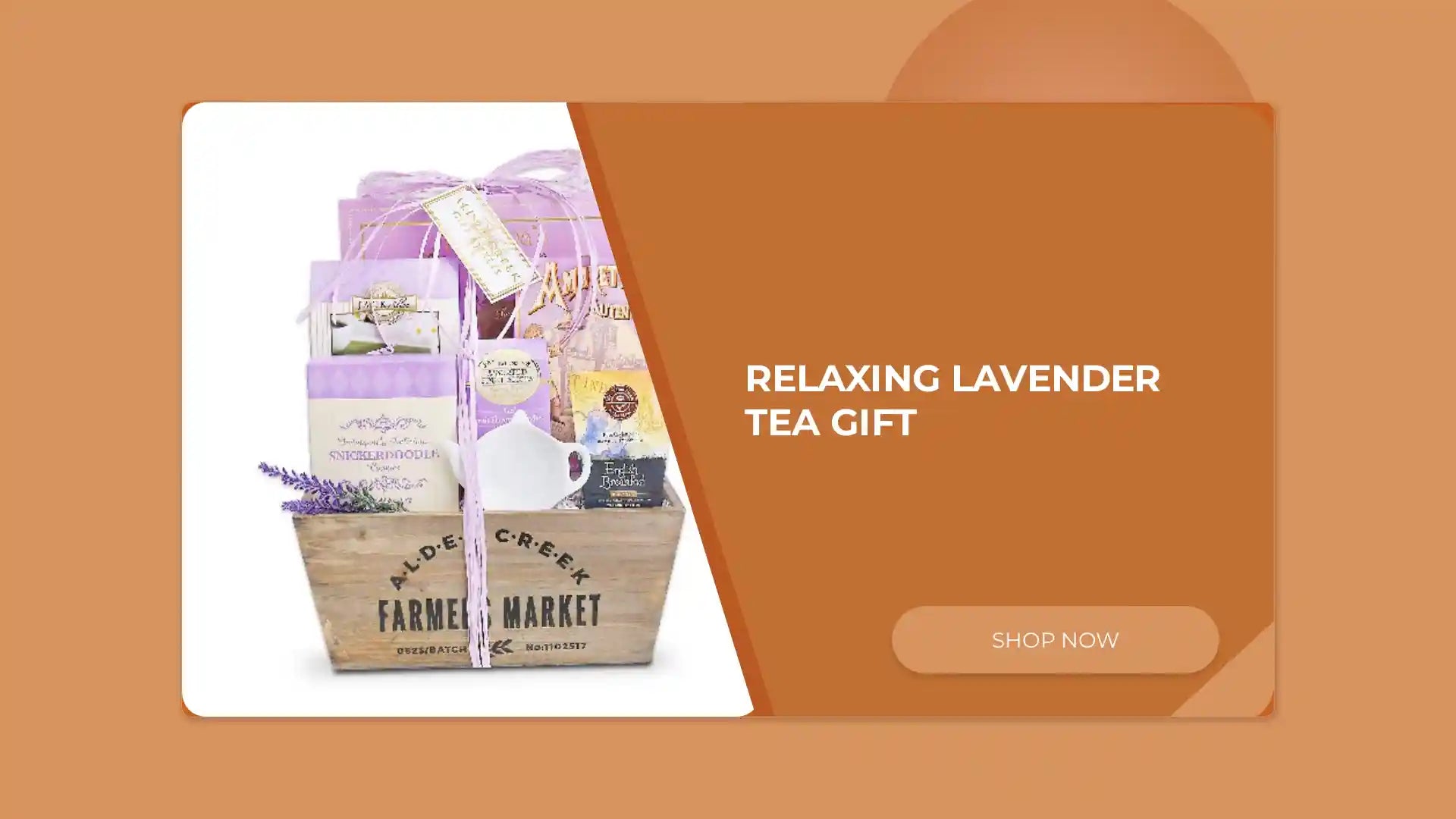 Relaxing Lavender Tea Gift by@Outfy