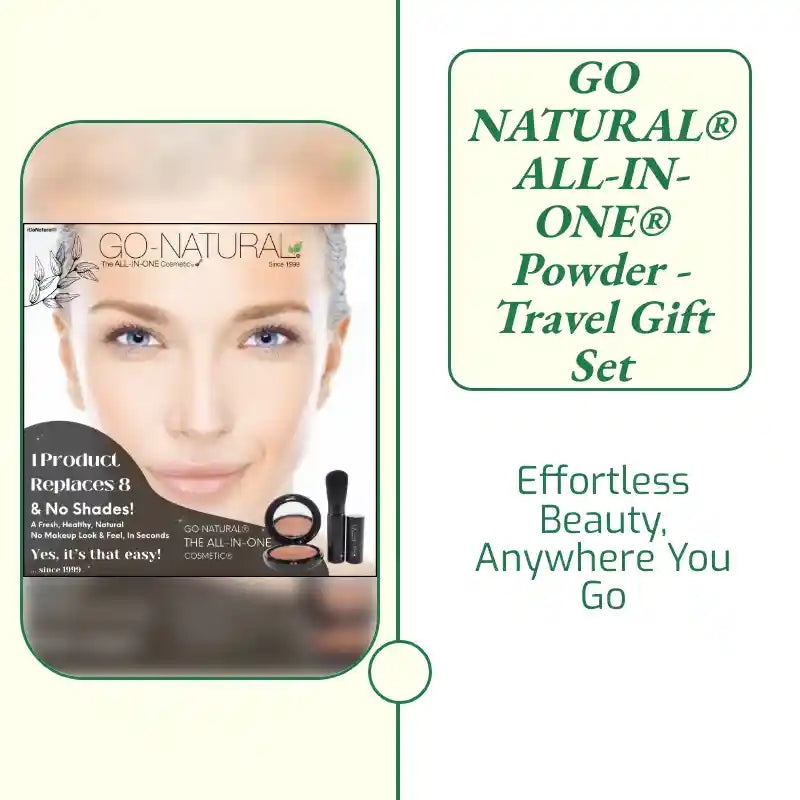 GO NATURAL&reg; ALL-IN-ONE&reg; Powder - Travel Gift Set by@Outfy