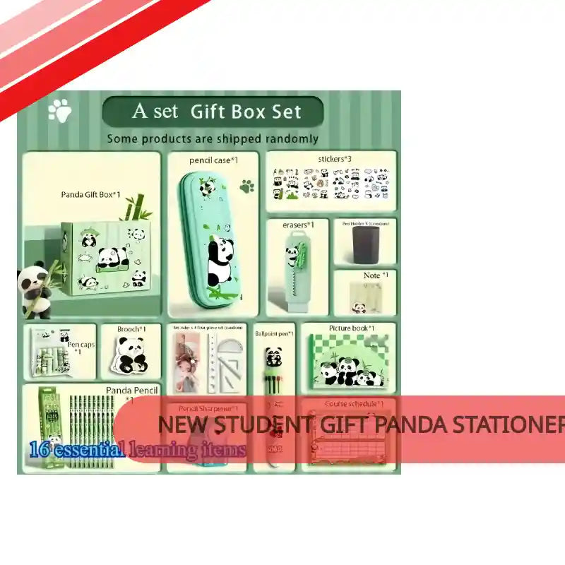 New Student Gift Panda Stationery Set by@Outfy