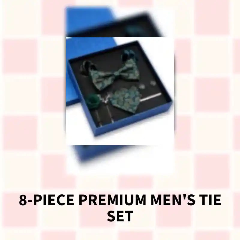 8-Piece Premium Men's Tie Set by@Outfy