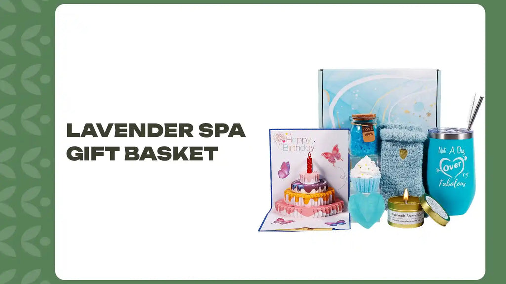 Lavender Spa Gift Basket by@Outfy