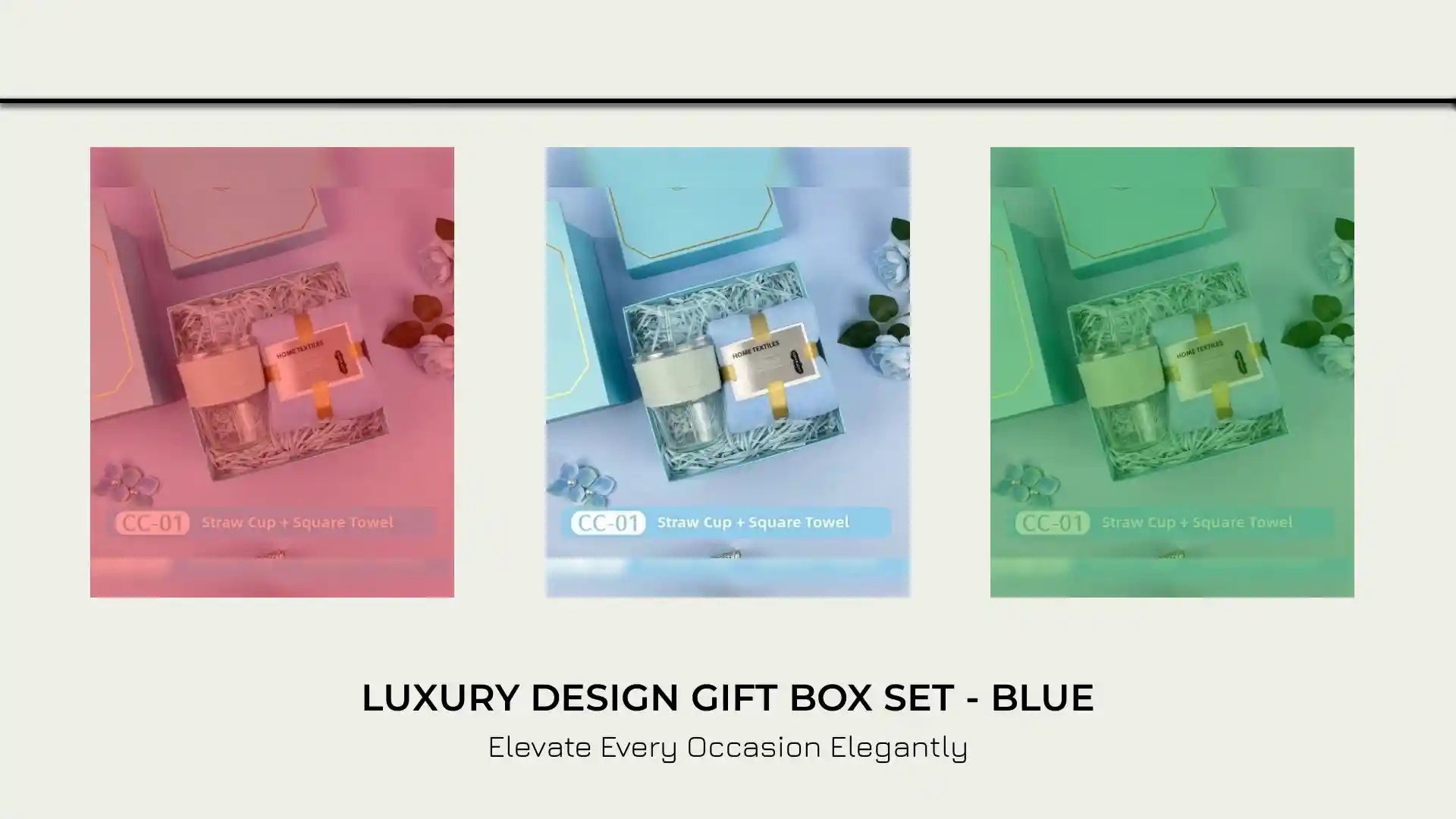 Luxury Design Gift Box Set - Blue by@Outfy