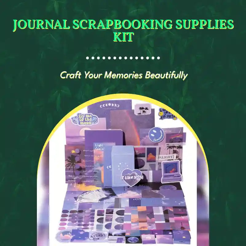 Journal Scrapbooking Supplies Kit by@Outfy