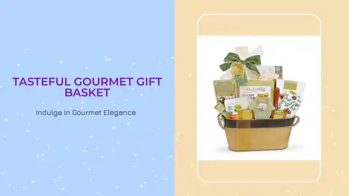 Tasteful Gourmet Gift Basket by@Outfy