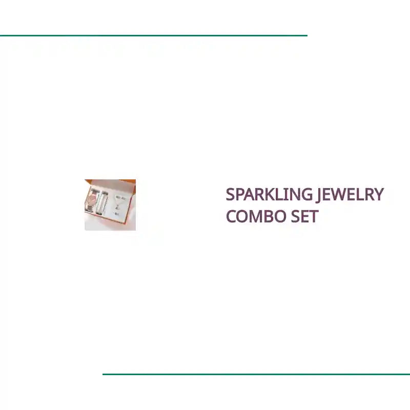 Sparkling Jewelry Combo Set by@Outfy