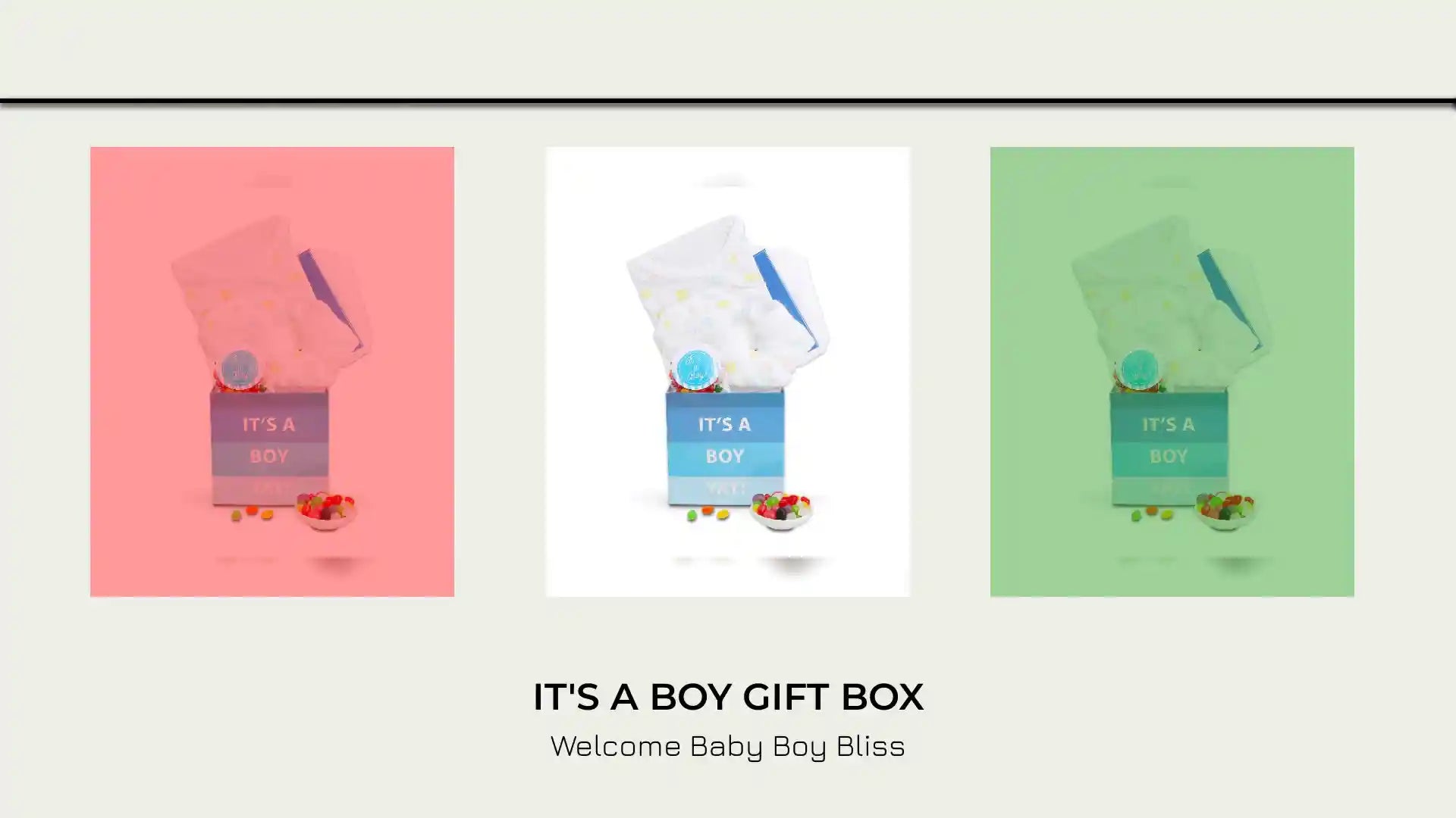 It's A Boy Gift Box by@Outfy