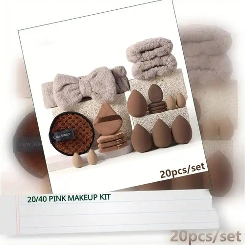 20/40 Pink Makeup kit by@Outfy