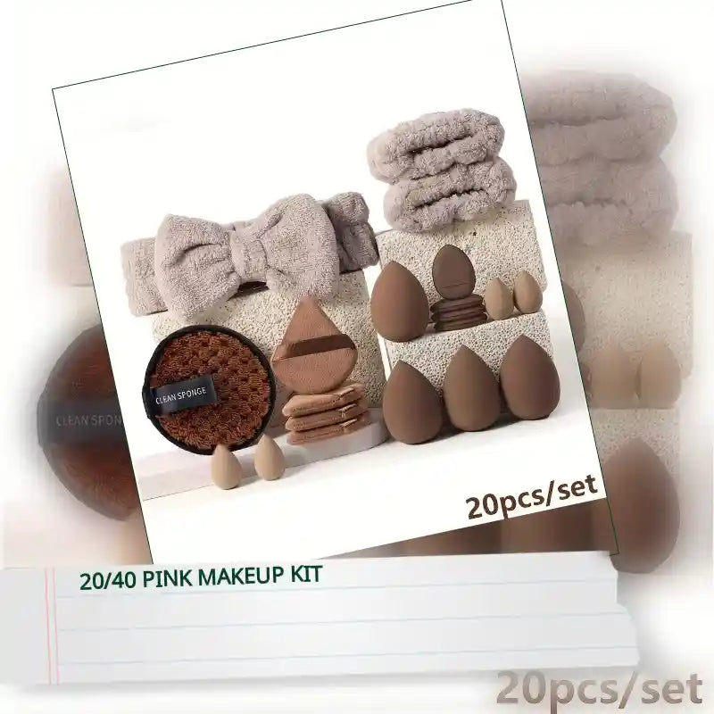 20/40 Pink Makeup kit by@Outfy