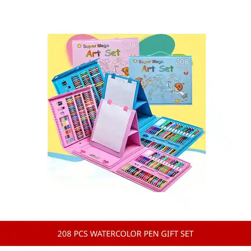 208 Pcs Watercolor Pen Gift Set by@Outfy