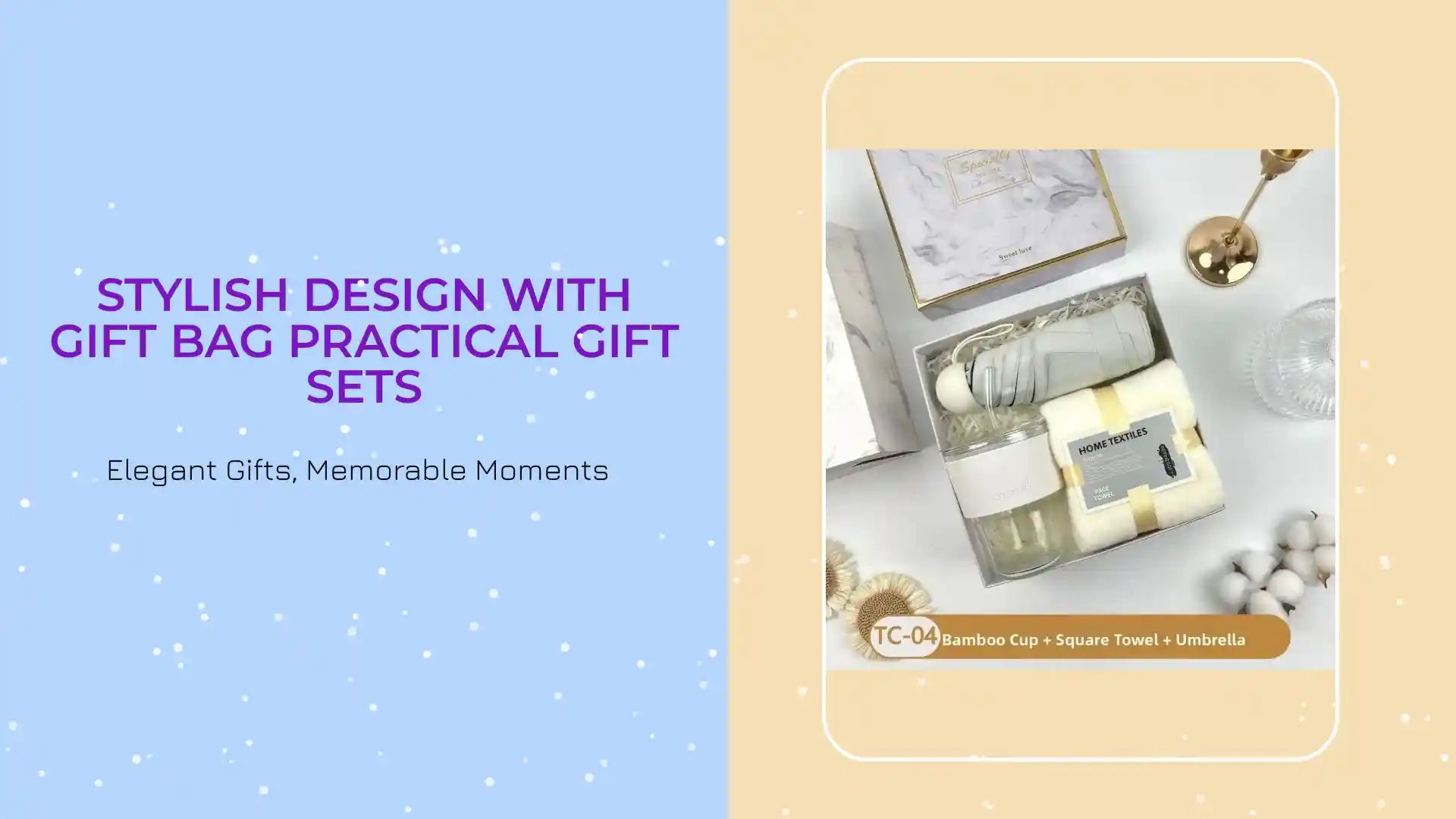 Stylish Design with Gift Bag Practical Gift Sets by@Outfy