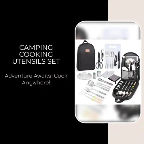 Camping Cooking Utensils Set by@Outfy