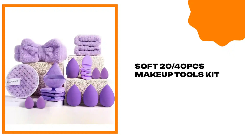 Soft 20/40pcs Makeup Tools Kit by@Outfy