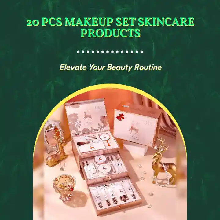 20 Pcs Makeup Set Skincare Products by@Outfy
