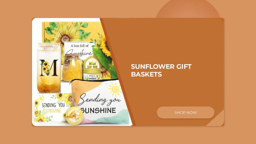Sunflower Gift Baskets by@Outfy